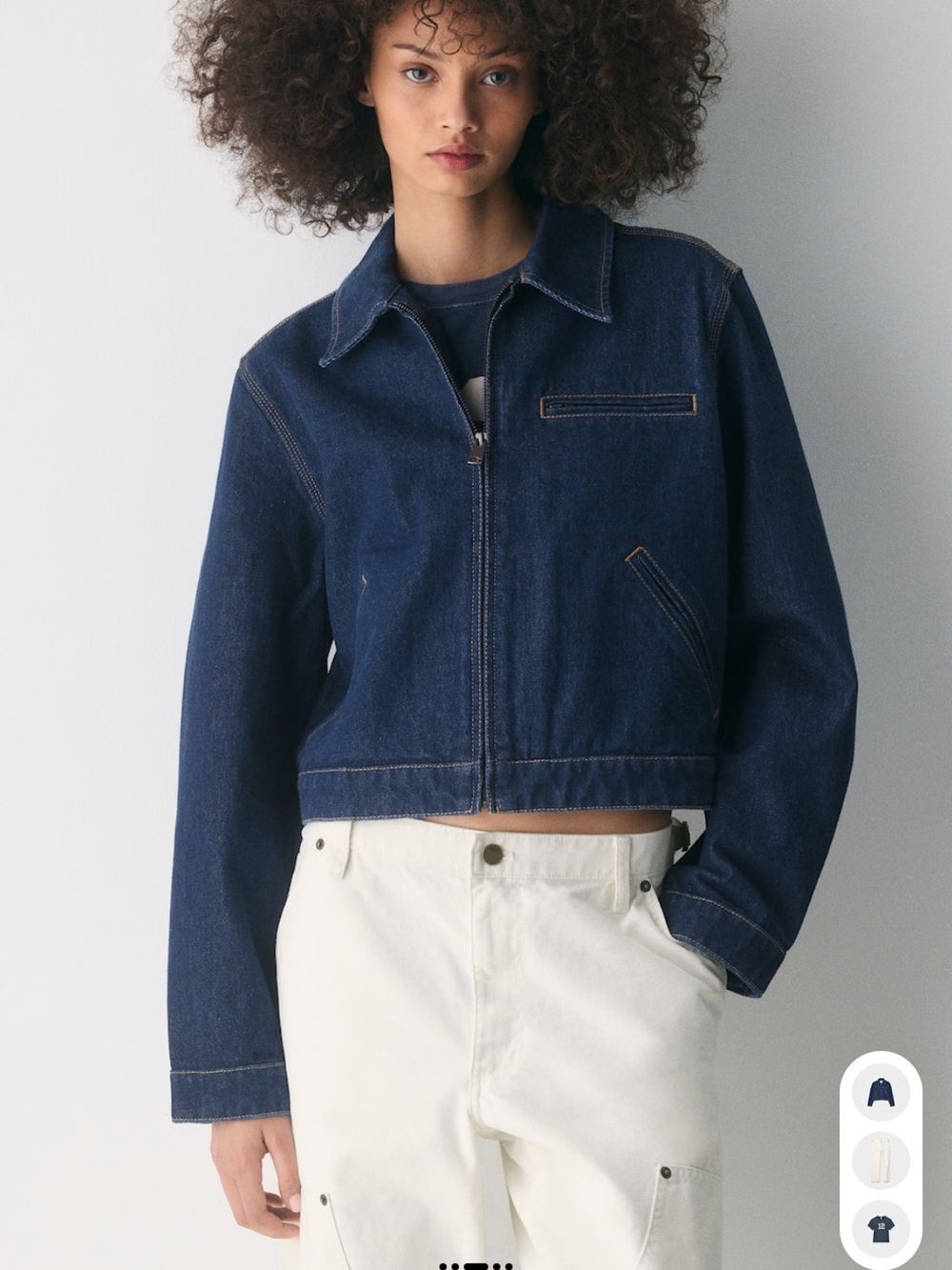 TNA Barkley light weight denim jacket